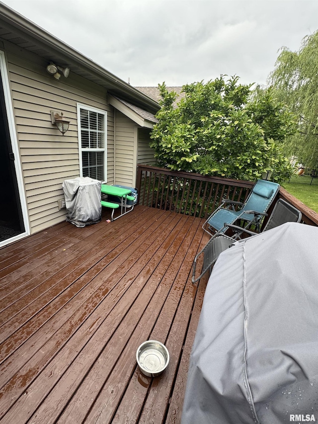 310 Westminster Rd, Germantown Hills, IL 61548 - view of wooden terrace