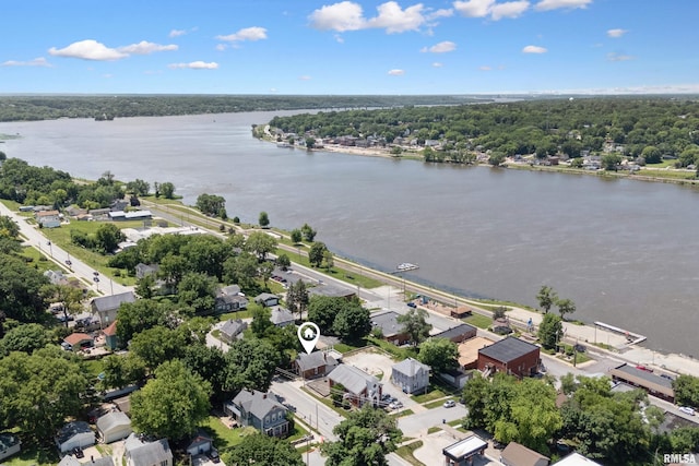 107 S High St, Port Byron, IL 61275 - bird's eye view of a nearby body of water