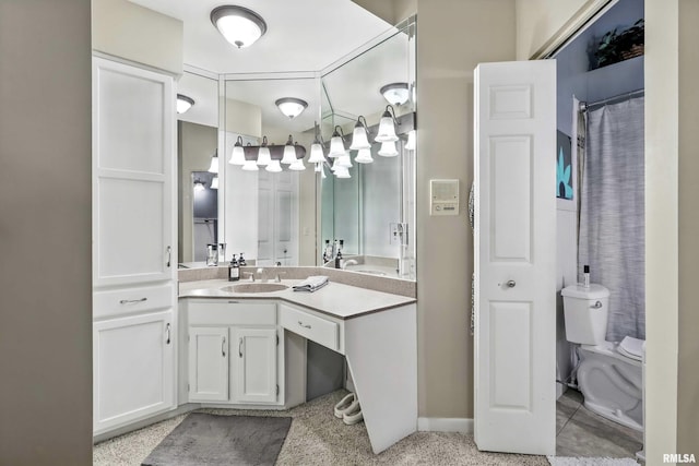 885 47th Ave, East Moline, IL 61244 - bathroom with vanity and toilet