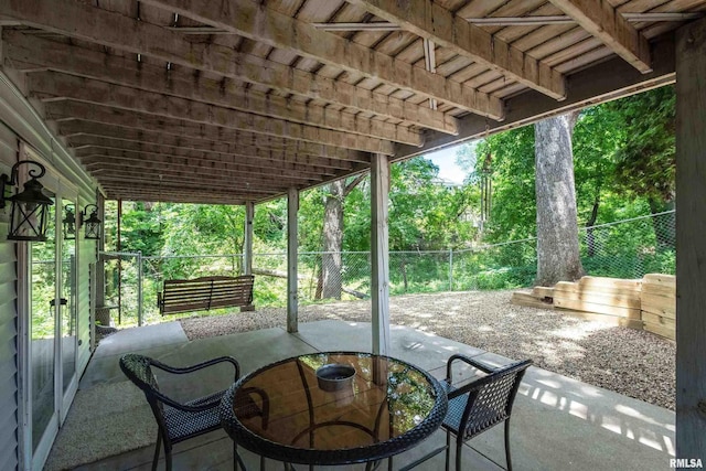 885 47th Ave, East Moline, IL 61244 - view of patio / terrace with outdoor dining area