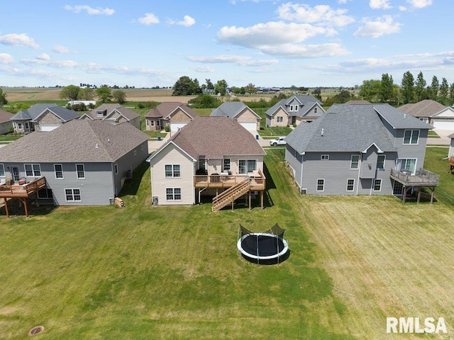 67 Cobblestone Ln, Le Claire, IA 52753 - aerial perspective of suburban area