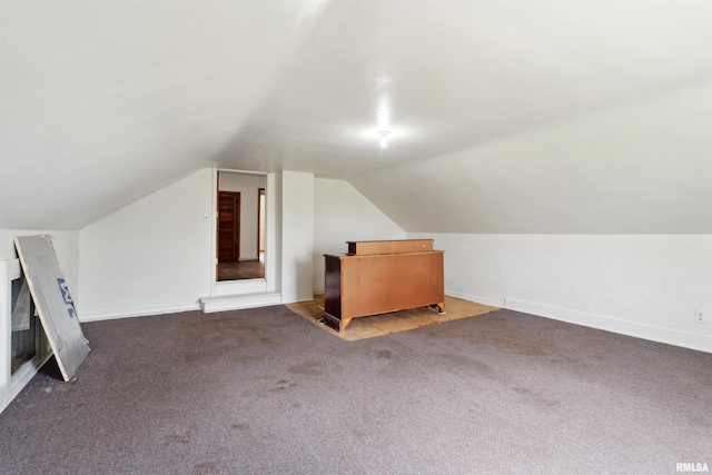 829 Union Ave, Lowden, IA 52255 - bonus room featuring vaulted ceiling and carpet flooring
