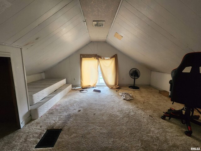 3217 18th Ave, Rock Island, IL 61201 - bonus room with carpet flooring and vaulted ceiling