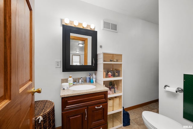 222 6th St, Buffalo, IA 52728 - bathroom with vanity and tile patterned floors