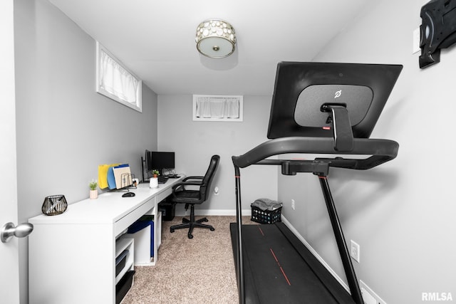 4040 27th Ave, Rock Island, IL 61201 - carpeted office with baseboards