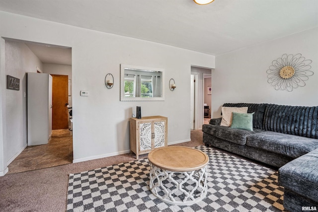 24 Berkshire Dr, Rock Island, IL 61201 - living area featuring carpet floors and baseboards