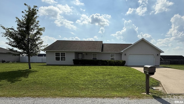 11279 Nora Ln, Carterville, IL 62918 - ranch-style home featuring concrete driveway and a garage