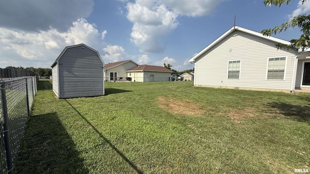 11279 Nora Ln, Carterville, IL 62918 - view of yard with a storage shed