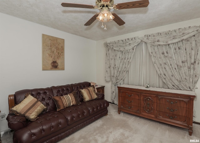 8527 W 17th St, Rock Island, IL 61201 - living room with carpet flooring and ceiling fan