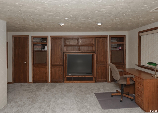 8527 W 17th St, Rock Island, IL 61201 - office space with light carpet and a textured ceiling