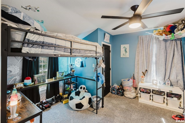 401 W Grand Ave, Carterville, IL 62918 - carpeted bedroom featuring ceiling fan