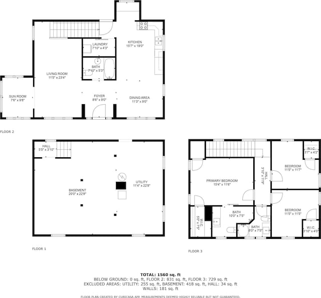 401 W Grand Ave, Carterville, IL 62918 - view of home floor plan