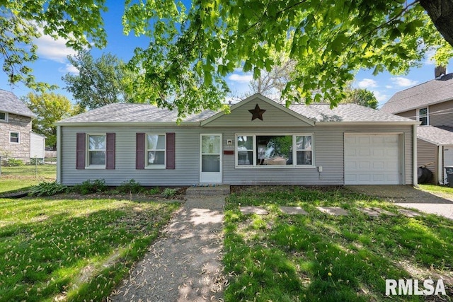 2043 30th St, Rock Island, IL 61201 - single story home featuring an attached garage and driveway