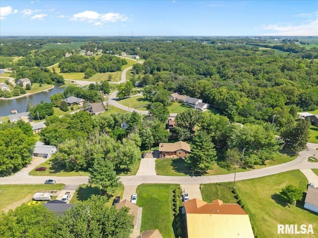 129 Glenview Dr, Sherrard, IL 61281 - aerial view of a nearby body of water