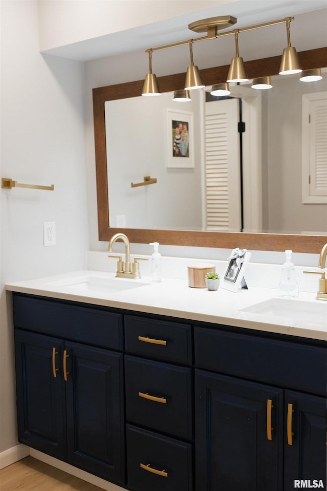 300 S 1st St, Camp Point, IL 62320 - full bath with double vanity