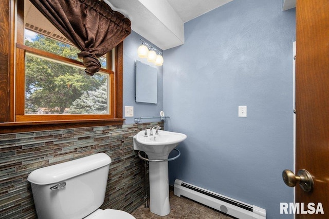 22 Pleasant View Dr, Annawan, IL 61234 - bathroom with a baseboard radiator and tile patterned floors