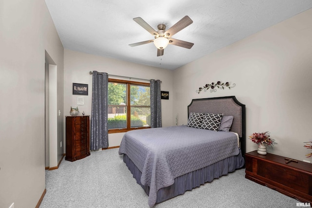 12828 25th Street Ct, Milan, IL 61264 - bedroom featuring carpet floors and a ceiling fan