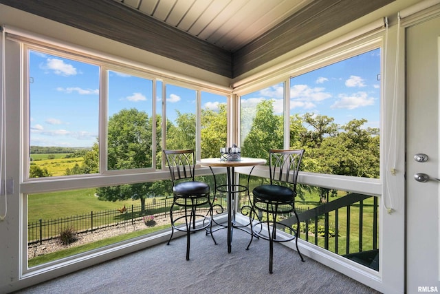 12828 25th Street Ct, Milan, IL 61264 - sunroom featuring healthy amount of natural light