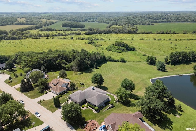 12828 25th Street Ct, Milan, IL 61264 - drone / aerial view of a nearby body of water