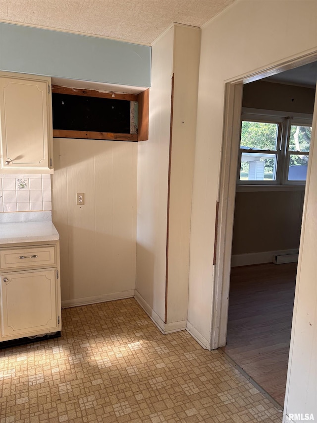 324 S Cottage St, Kewanee, IL 61443 - kitchen featuring light countertops and backsplash