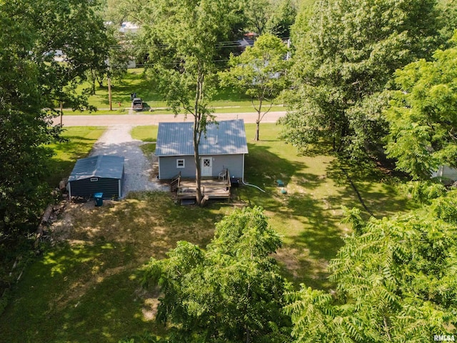 504 E Vermont St, Carterville, IL 62918 - view from above of property
