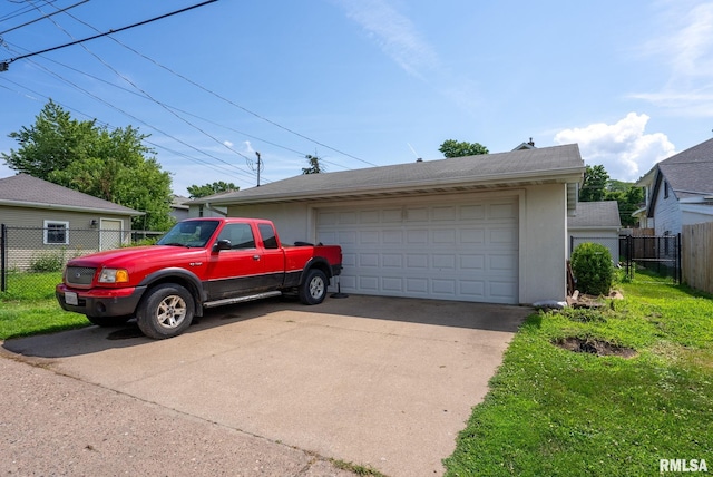 2016 12th St, Rock Island, IL 61201 - view of detached garage