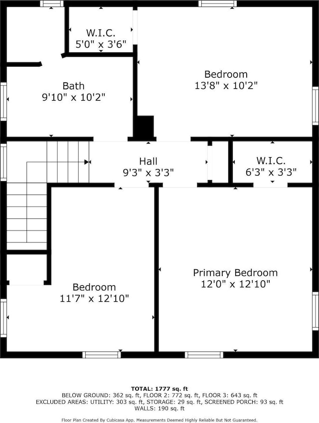 2016 12th St, Rock Island, IL 61201 - view of floor plan / room layout