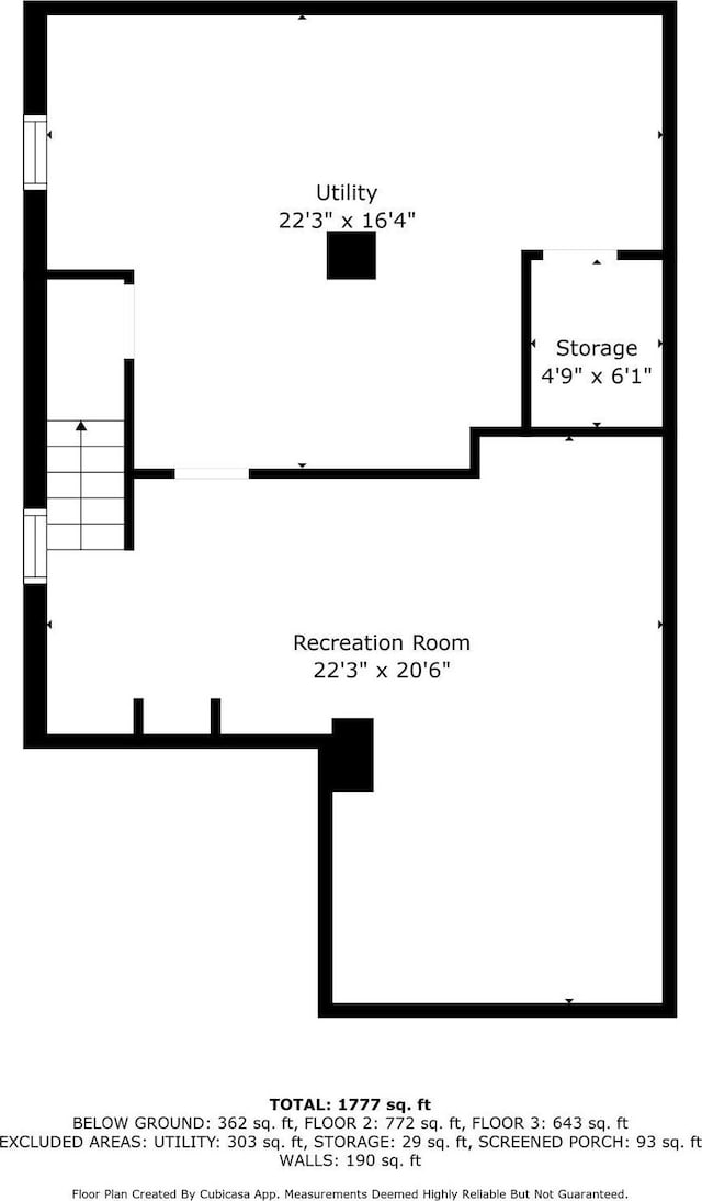 2016 12th St, Rock Island, IL 61201 - view of property floor plan