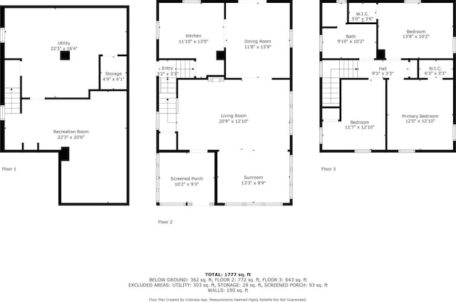 2016 12th St, Rock Island, IL 61201 - view of floor plan / room layout