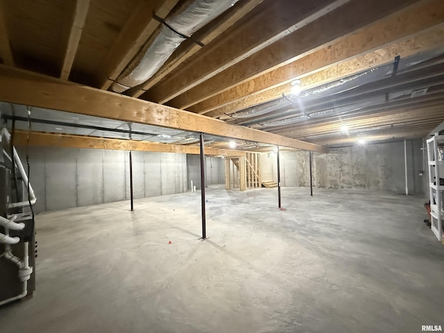 312 Mcvicker Dr, Energy, IL 62933 - view of unfinished basement