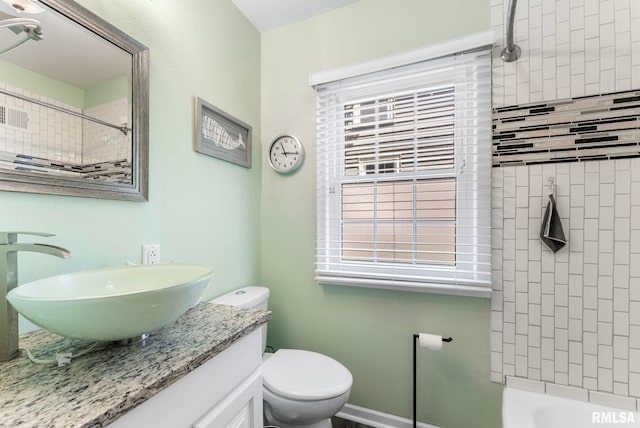 3110 Arlington Ave, Davenport, IA 52803 - bathroom featuring vanity and toilet