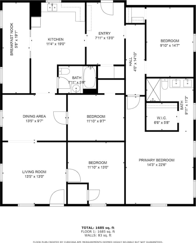 503 W Idaho Ave, Carterville, IL 62918 - view of property floor plan