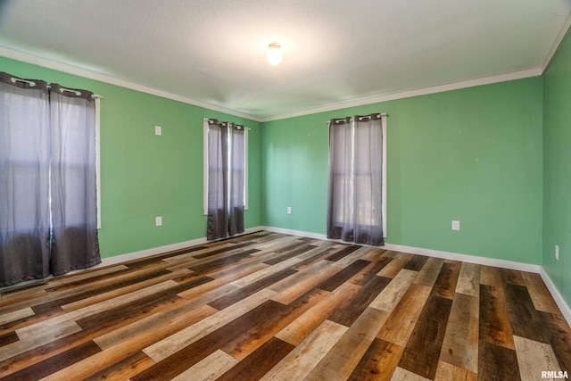 503 W Idaho Ave, Carterville, IL 62918 - empty room with wood finished floors and crown molding