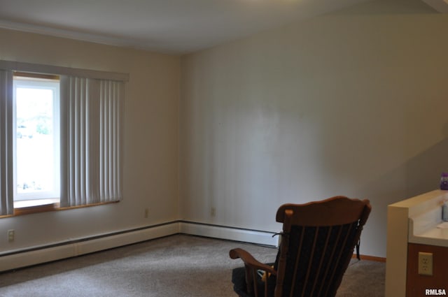 30154 395th Ave, Bellevue, IA 52031 - unfurnished room featuring carpet and baseboard heating