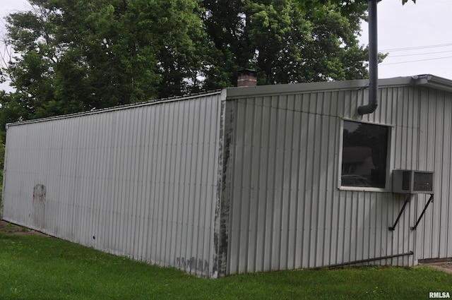 30154 395th Ave, Bellevue, IA 52031 - view of side of property with a chimney and cooling unit