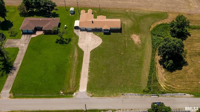 1903 Melvin Rd, West Frankfort, IL 62896 - aerial overview of property's location