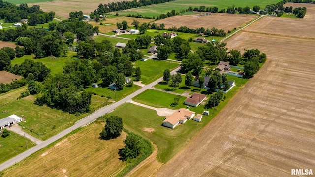 1903 Melvin Rd, West Frankfort, IL 62896 - aerial overview of property's location featuring rural landscape