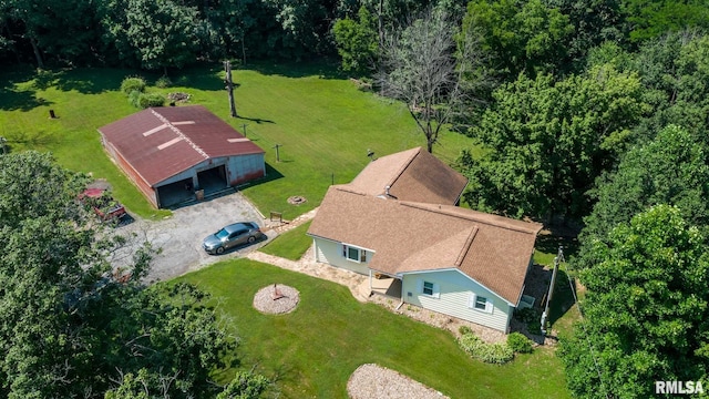 5680 State Route 146 E Highway, Vienna, IL 62995 - aerial view of property and surrounding area
