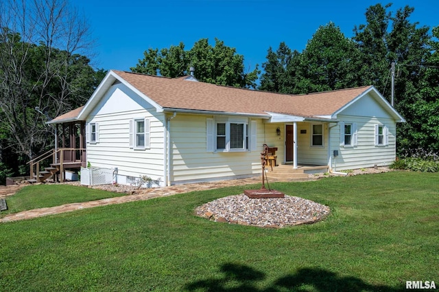 5680 State Route 146 E Highway, Vienna, IL 62995 - single story home featuring a front yard and roof with shingles