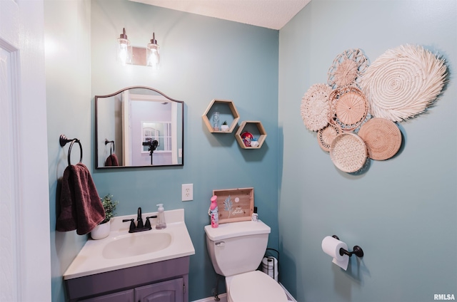 10224 Illinois Steel Rd, Johnston City, IL 62951 - bathroom with toilet and vanity