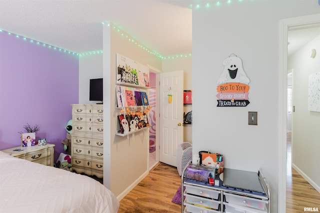 10224 Illinois Steel Rd, Johnston City, IL 62951 - bedroom with light wood-type flooring