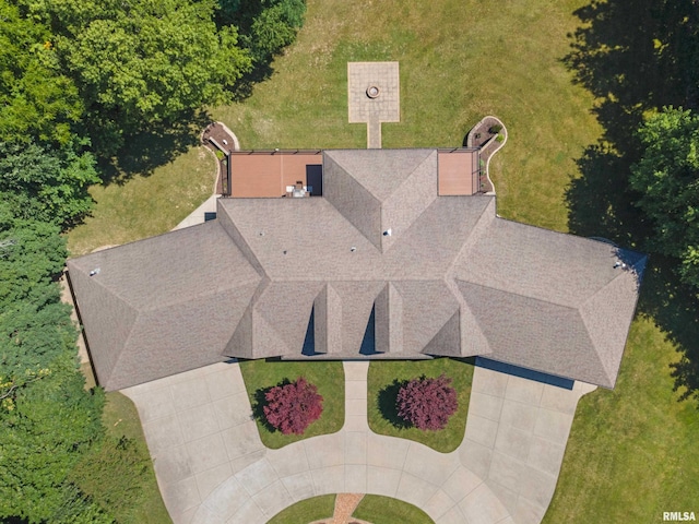 627 10th Ave, Silvis, IL 61282 - view from above of property