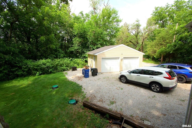 3422 Hobson Ave, Davenport, IA 52802 - view of detached garage