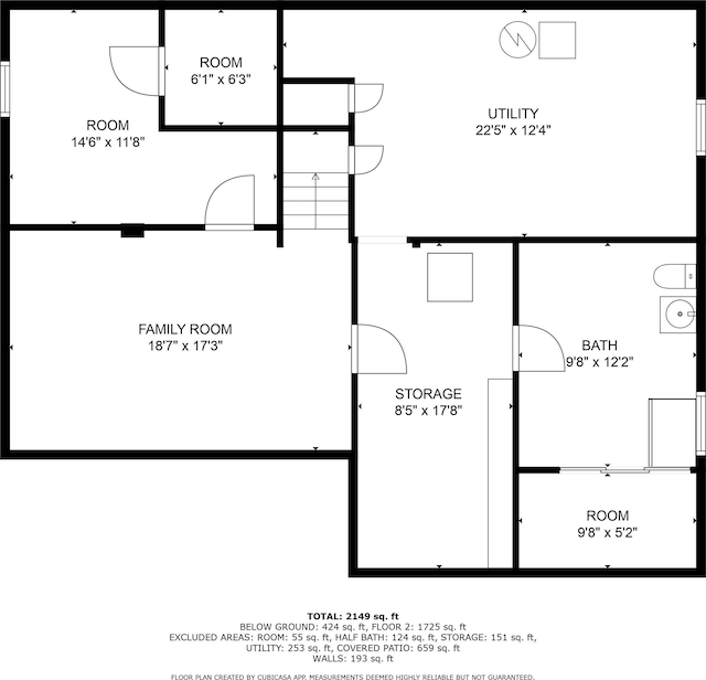 1217 7th St, De Witt, IA 52742 - view of property floor plan