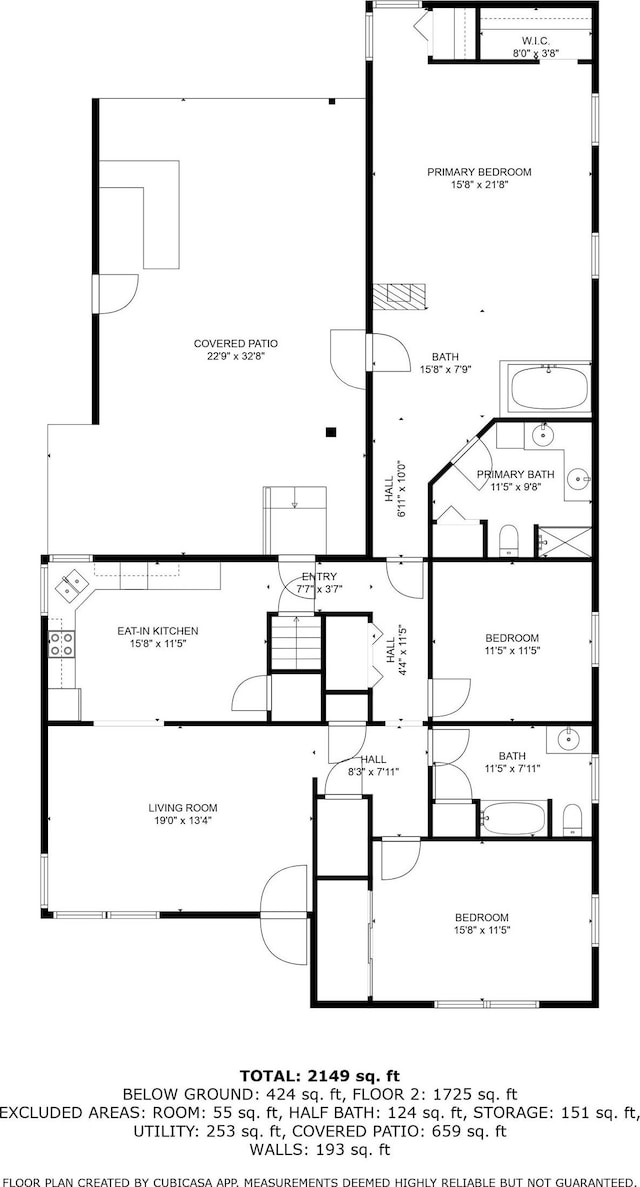 1217 7th St, De Witt, IA 52742 - view of floor plan / room layout