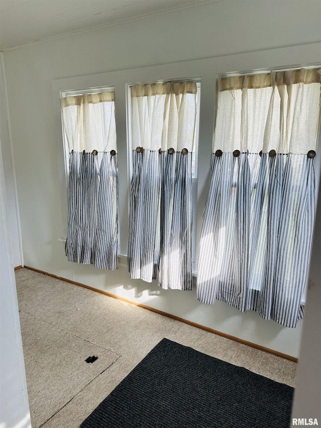 616 Elk St, Sabula, IA 52070 - view of carpeted spare room
