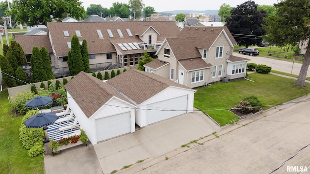 616 Elk St, Sabula, IA 52070 - aerial view of residential area