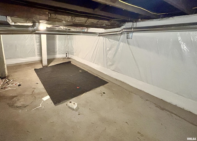 616 1st Ave, Silvis, IL 61282 - view of unfinished below grade area