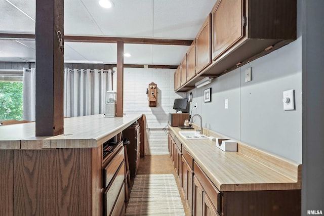 28002 230th St, Le Claire, IA 52753 - kitchen with light countertops and recessed lighting