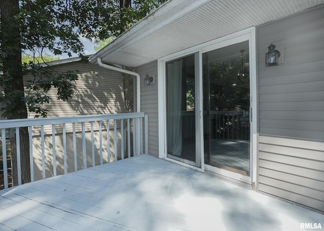 4512 11th Ave Unit C, Moline, IL 61265 - view of wooden terrace
